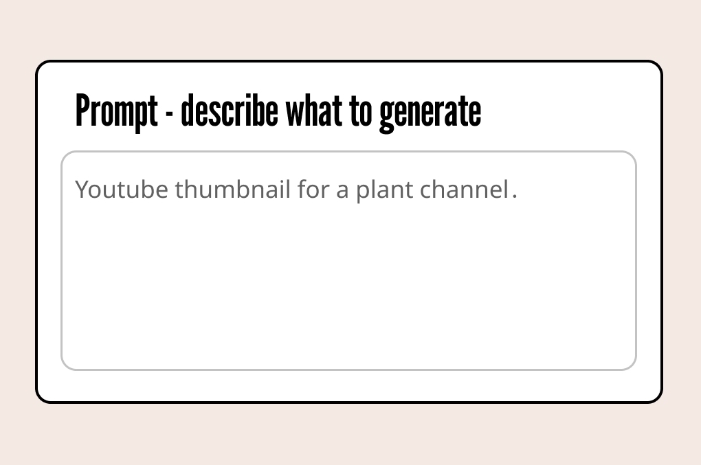 2) Describe your use case